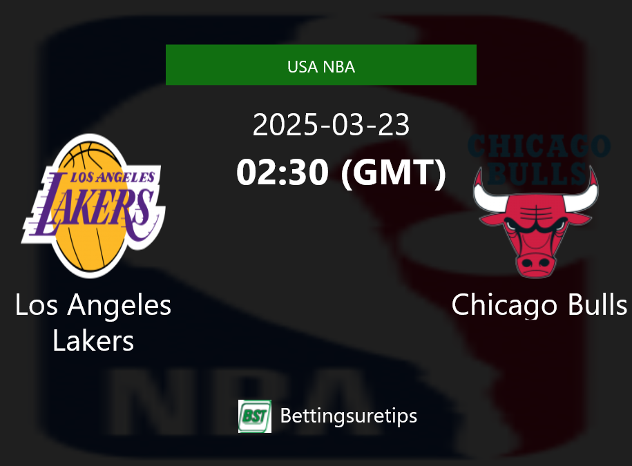 Los Angeles Lakers vs Chicago Bulls Prediction and Pick - USA NBA