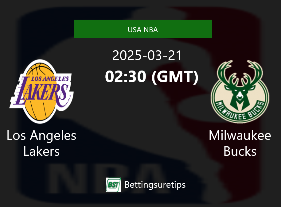 Los Angeles Lakers vs Milwaukee Bucks Prediction and Pick - USA NBA