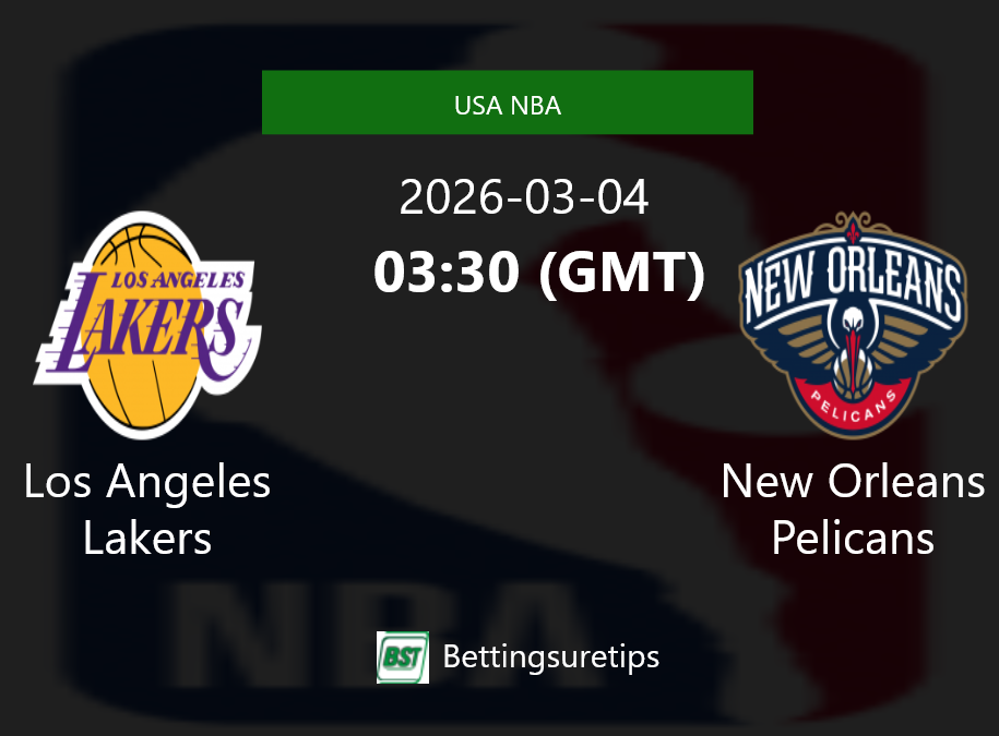 Los Angeles Lakers vs New Orleans Pelicans Prediction and Pick - USA NBA