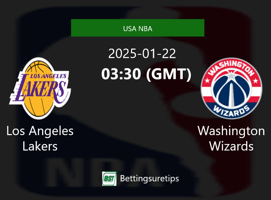 Los Angeles Lakers vs Washington Wizards Prediction and Pick - USA NBA