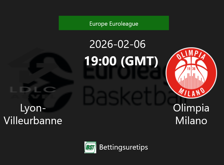 Lyon-Villeurbanne vs Olimpia Milano Prediction and Pick - Europe Euroleague