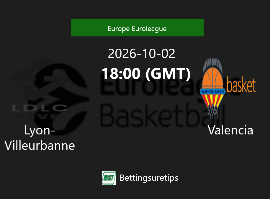 Lyon-Villeurbanne vs Valencia Prediction and Pick - Europe Euroleague