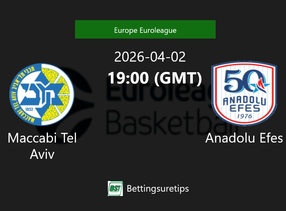 Maccabi Tel Aviv vs Anadolu Efes Prediction and Pick - Europe Euroleague