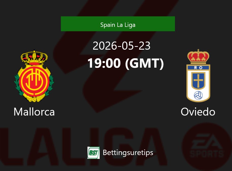 Mallorca vs Oviedo Prediction Betting Tips & Correct Score