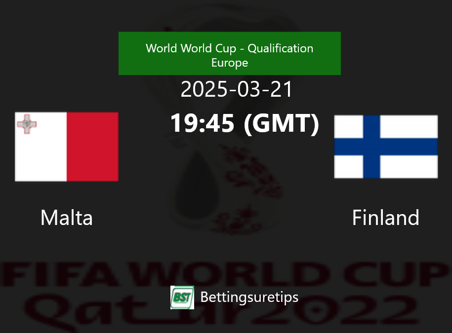 Malta vs Finland Prediction Betting Tips & Correct Score