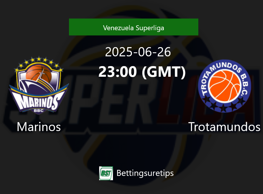Marinos vs Trotamundos Prediction and Pick - Venezuela Superliga