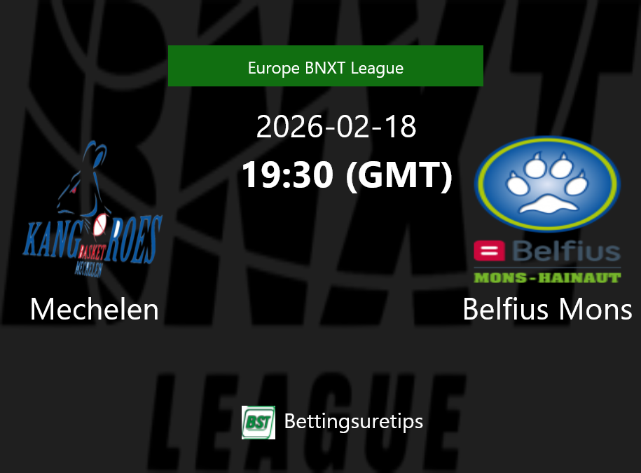Mechelen vs Belfius Mons Prediction and Pick - Europe BNXT League