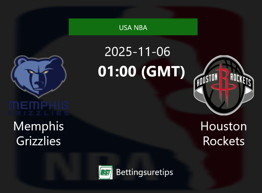 Memphis Grizzlies vs Houston Rockets Prediction and Pick - USA NBA Memphis Grizzlies vs Houston Rockets Prediction and Pick - USA NBA