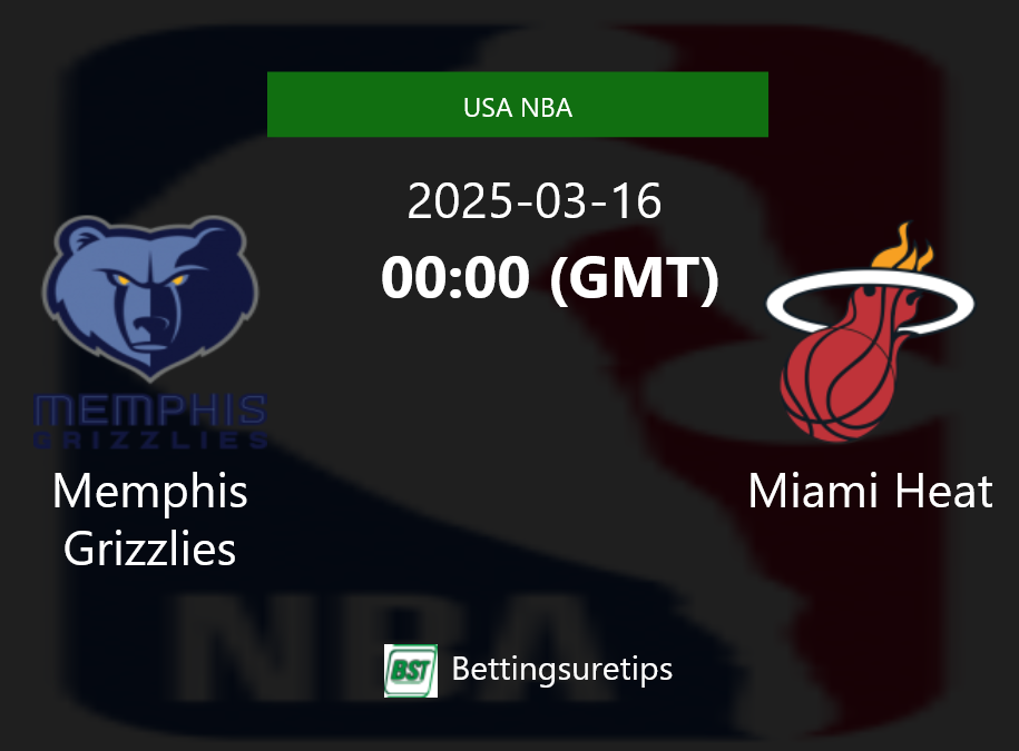 Memphis Grizzlies vs Miami Heat Prediction and Pick - USA NBA