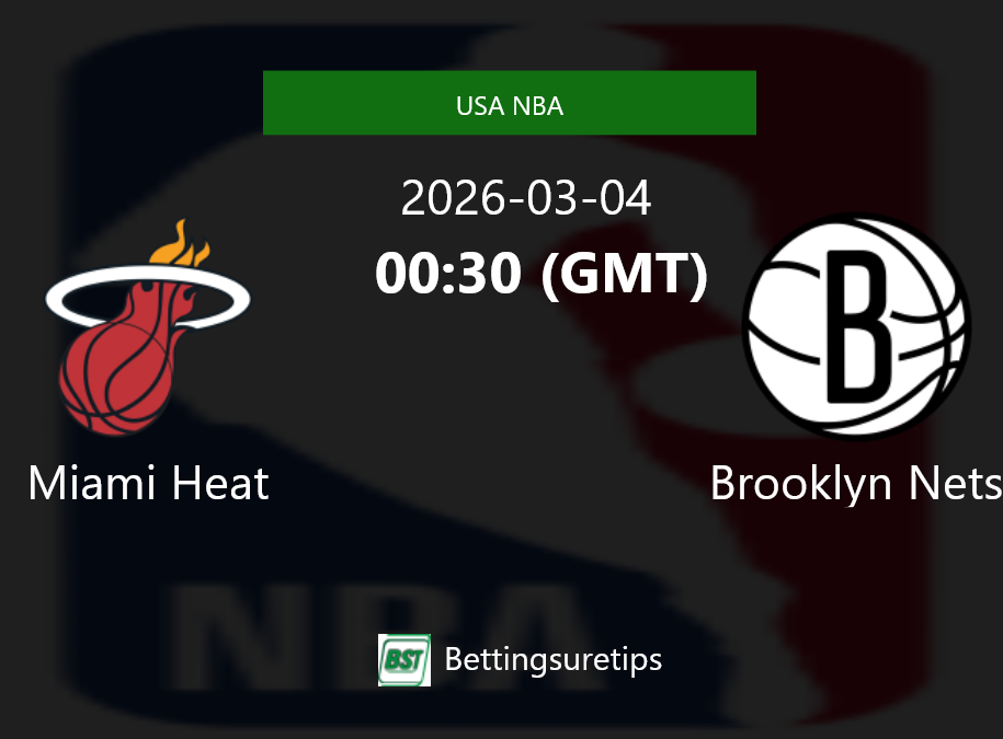 Miami Heat vs Brooklyn Nets Prediction and Pick - USA NBA