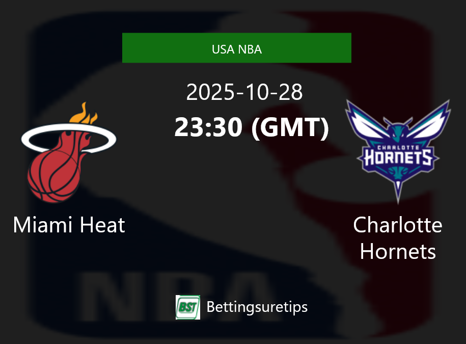 Miami Heat vs Charlotte Hornets Prediction and Pick - USA NBA Miami Heat vs Charlotte Hornets Prediction and Pick - USA NBA