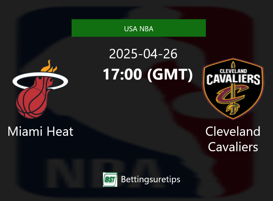 Miami Heat vs Cleveland Cavaliers Prediction and Pick - USA NBA