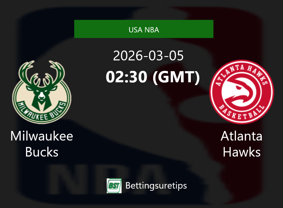 Milwaukee Bucks vs Atlanta Hawks Prediction and Pick - USA NBA