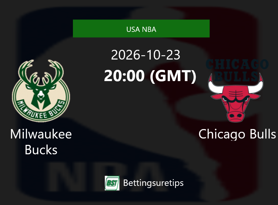 Milwaukee Bucks vs Chicago Bulls Prediction and Pick - USA NBA