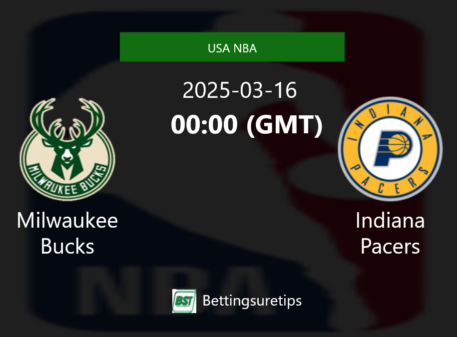 Milwaukee Bucks vs Indiana Pacers Prediction and Pick - USA NBA