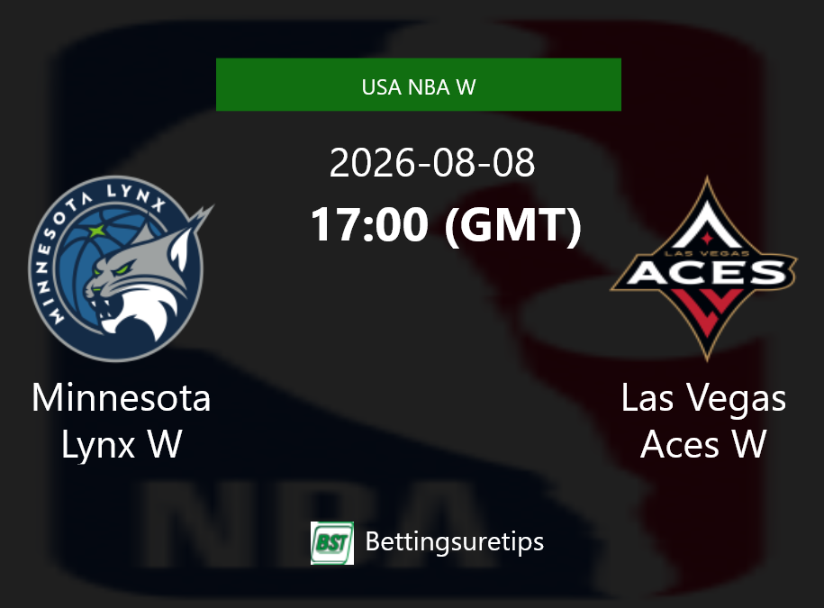 Minnesota Lynx W vs Las Vegas Aces W Prediction and Pick - USA NBA W