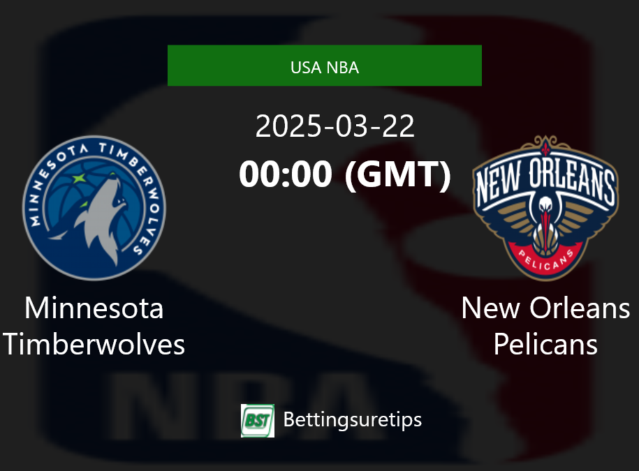 Minnesota Timberwolves vs New Orleans Pelicans Prediction and Pick - USA NBA