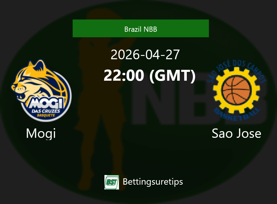 Mogi vs Sao Jose Prediction and Pick - Brazil NBB