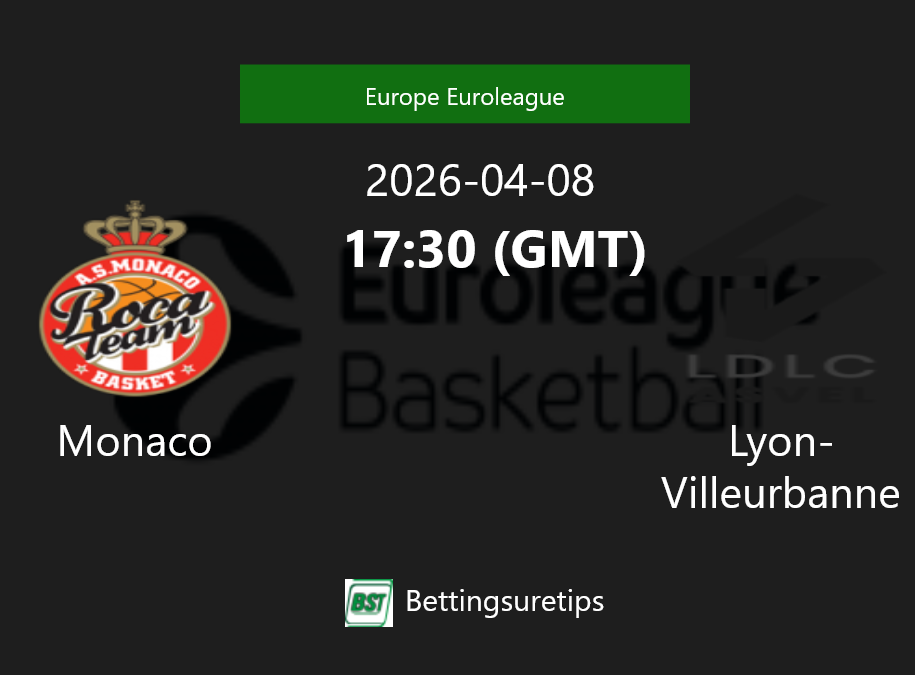 Monaco vs Lyon-Villeurbanne Prediction and Pick - Europe Euroleague