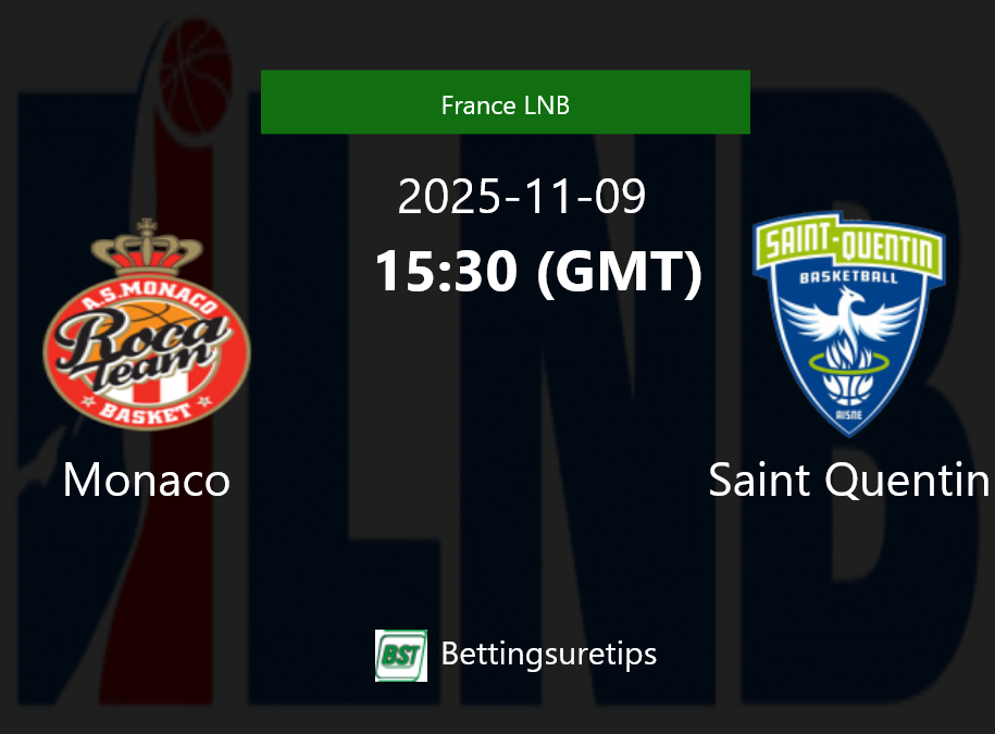 Monaco vs Saint Quentin Prediction and Pick - France LNB