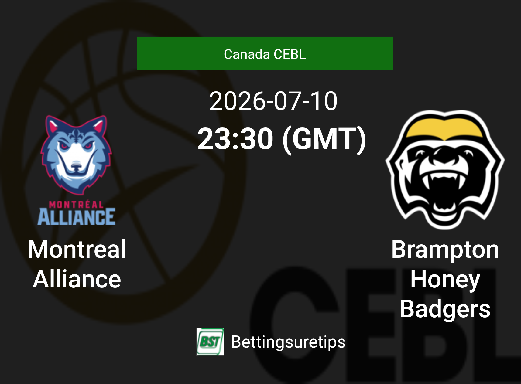 Montreal Alliance vs Brampton Honey Badgers Prediction and Pick - Canada CEBL Montreal Alliance vs Brampton Honey Badgers Prediction and Pick - Canada CEBL