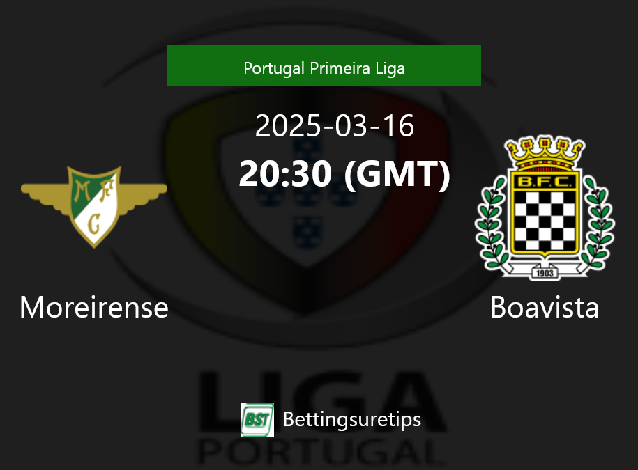 Moreirense vs Boavista Prediction Betting Tips & Correct Score