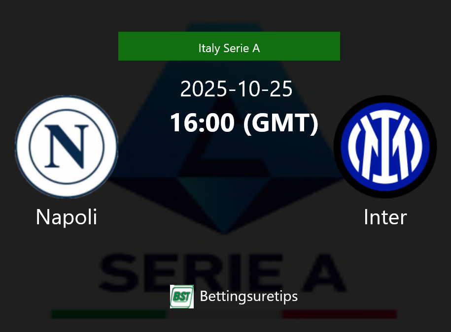 Napoli vs Inter Prediction Betting Tips & Correct Score