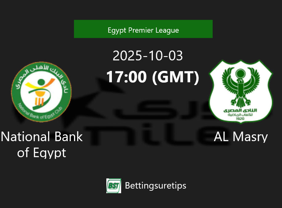 National Bank of Egypt vs AL Masry's Prediction and Betting Tips - 3rd ...