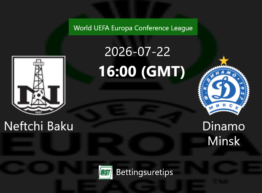 Neftchi Baku vs Dinamo Minsk Prediction Betting Tips & Correct Score