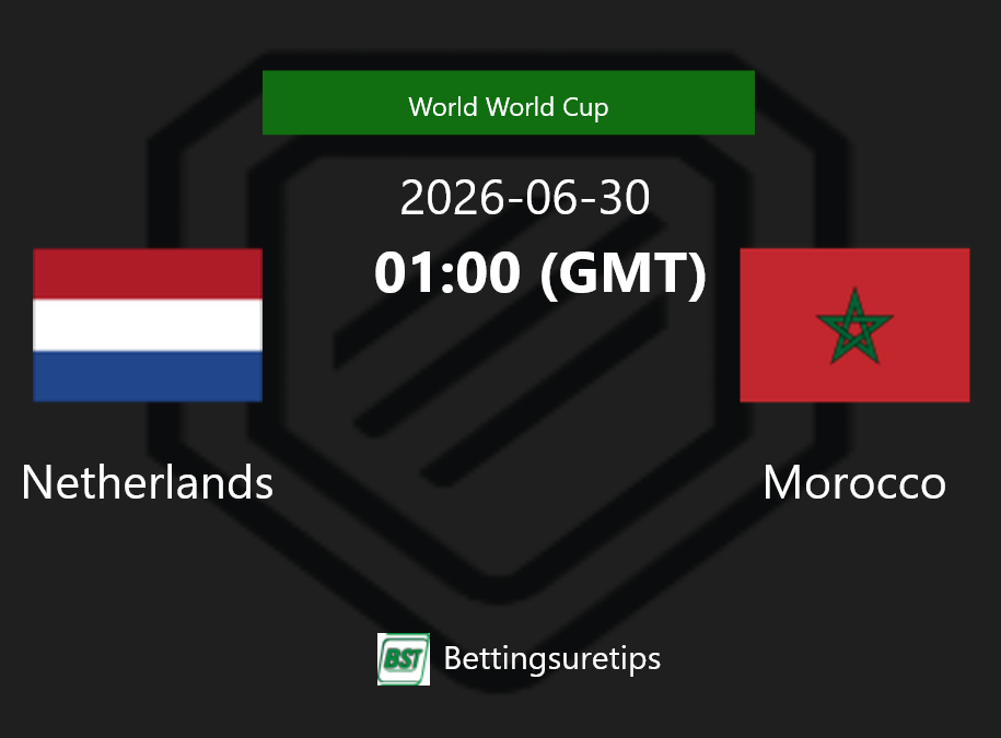 Netherlands vs Morocco Prediction Betting Tips & Correct Score