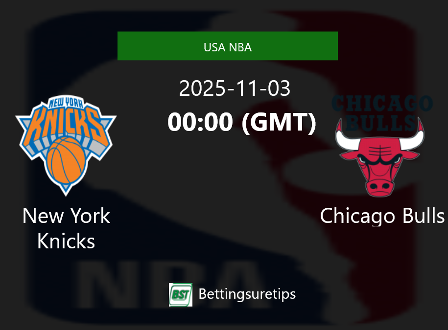 New York Knicks vs Chicago Bulls Prediction and Pick - USA NBA New York Knicks vs Chicago Bulls Prediction and Pick - USA NBA