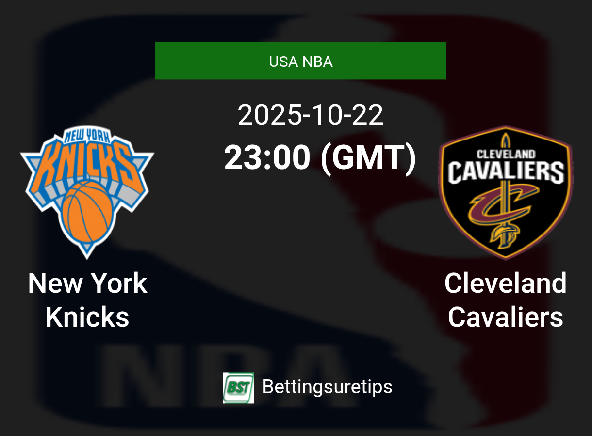 New York Knicks vs Cleveland Cavaliers Prediction and Pick - USA NBA