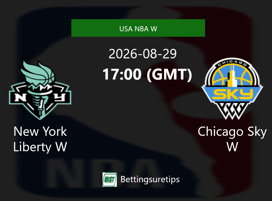 New York Liberty W vs Chicago Sky W Prediction and Pick - USA NBA W New York Liberty W vs Chicago Sky W Prediction and Pick - USA NBA W