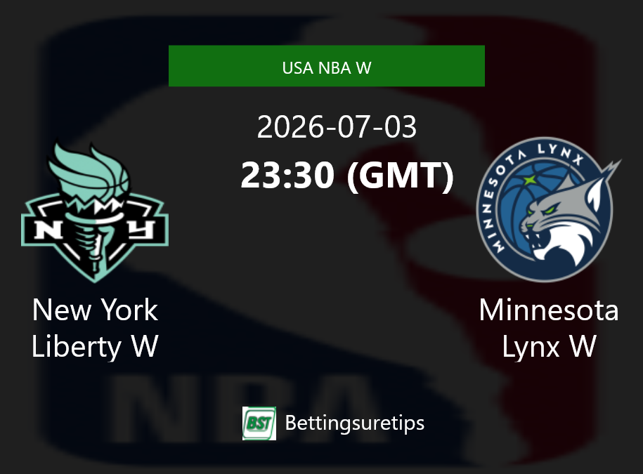 New York Liberty W vs Minnesota Lynx W Prediction and Pick - USA NBA W