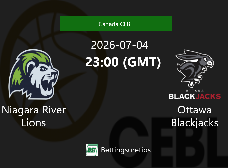 Niagara River Lions vs Ottawa Blackjacks Prediction and Pick - Canada CEBL Niagara River Lions vs Ottawa Blackjacks Prediction and Pick - Canada CEBL