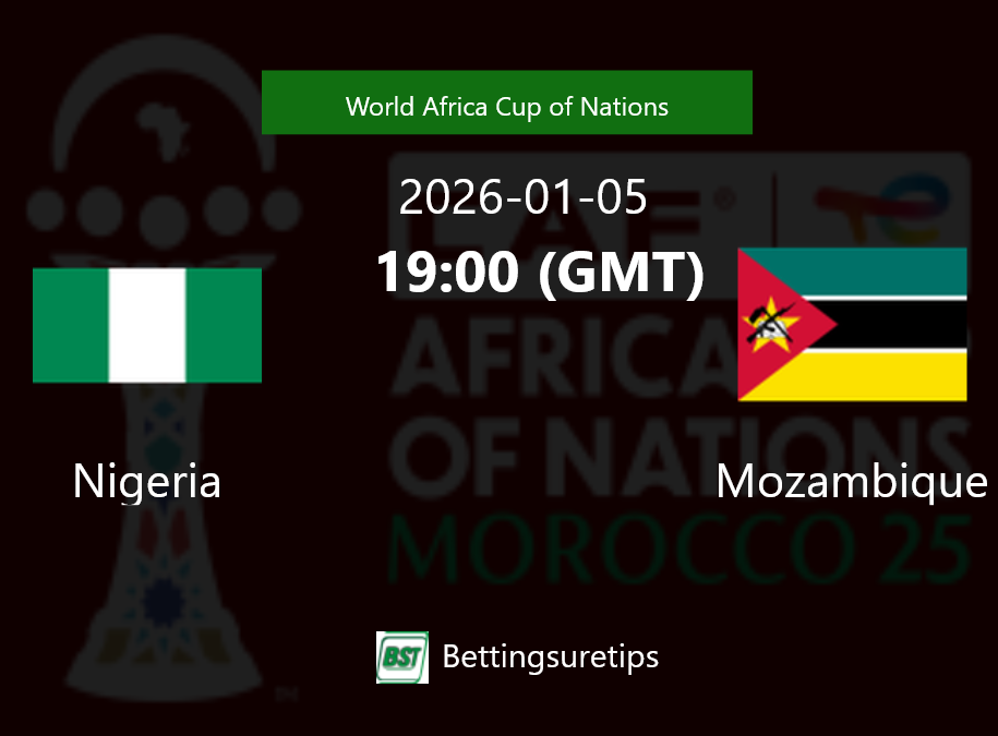 Nigeria vs Mozambique Prediction Betting Tips & Correct Score