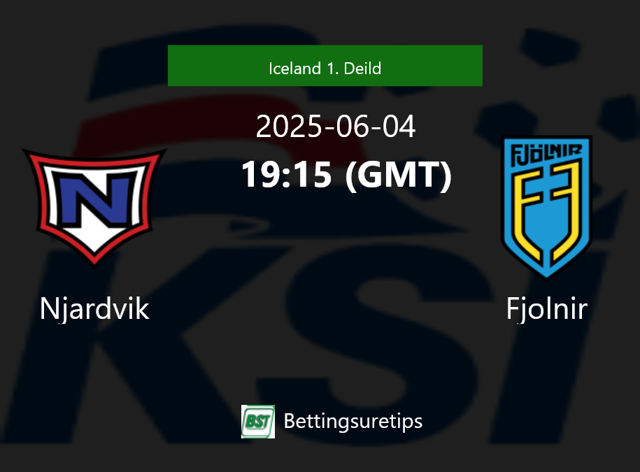 Njardvik vs Fjolnir Prediction Betting Tips & Correct Score