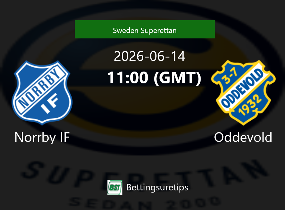 Norrby IF vs Oddevold Prediction Betting Tips & Correct Score