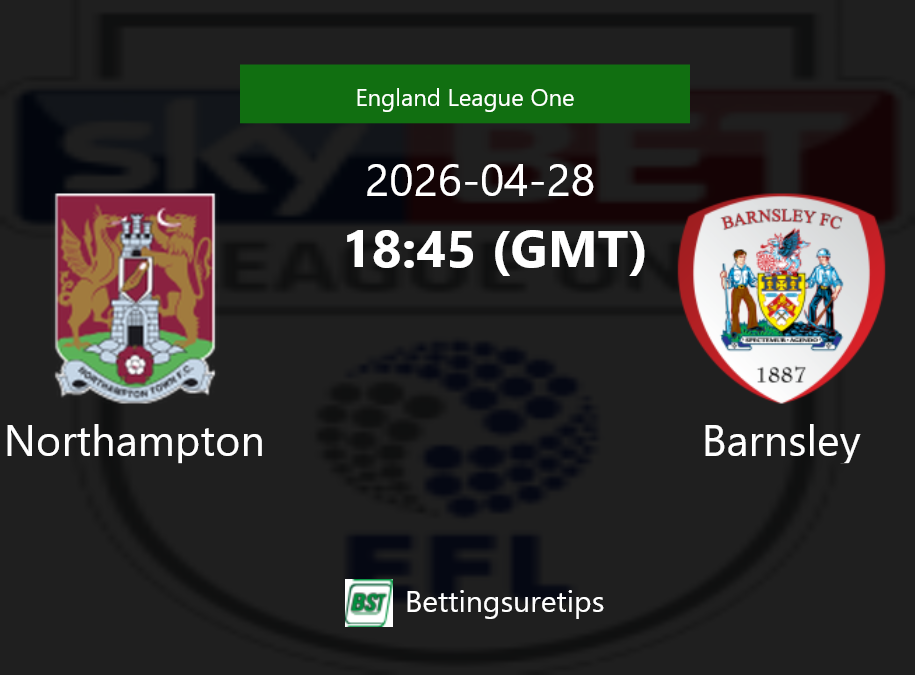 Northampton vs Barnsley Prediction Betting Tips & Correct Score