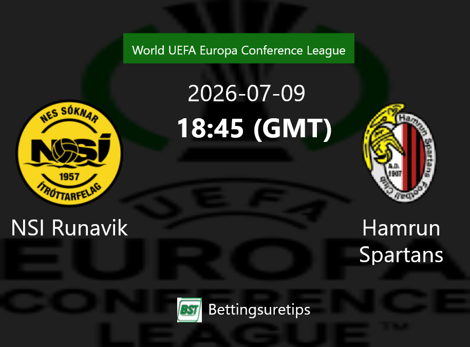 NSI Runavik vs Hamrun Spartans Prediction Betting Tips & Correct Score