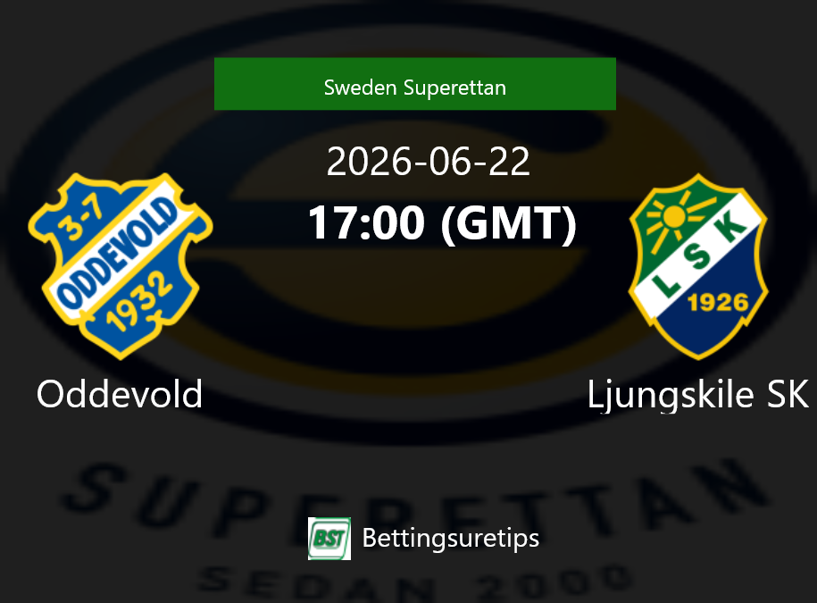 Oddevold vs Ljungskile SK Prediction Betting Tips & Correct Score