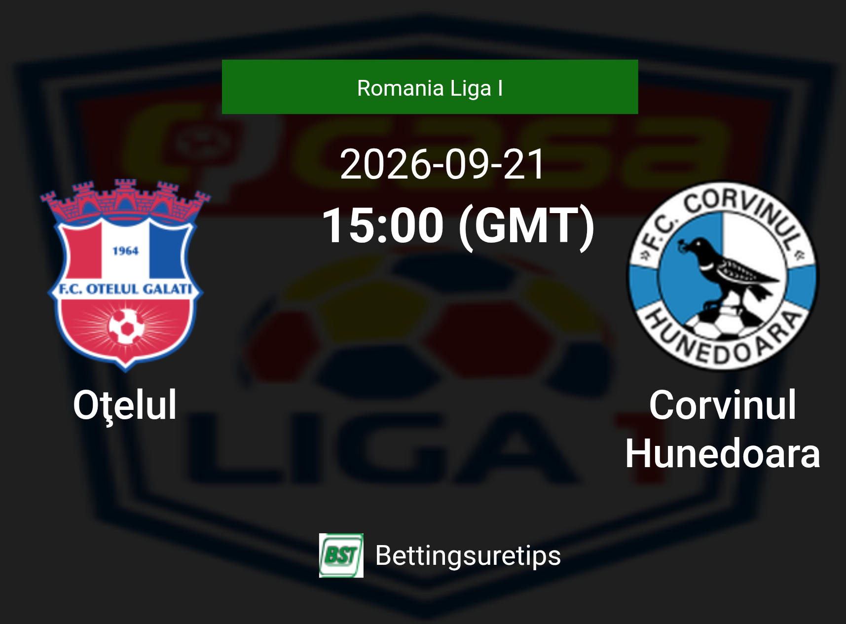 O?elul vs Corvinul Hunedoara Prediction Betting Tips & Correct Score