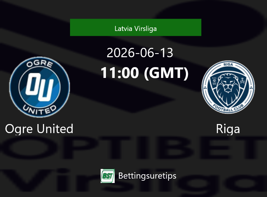 Ogre United vs Riga Prediction Betting Tips & Correct Score