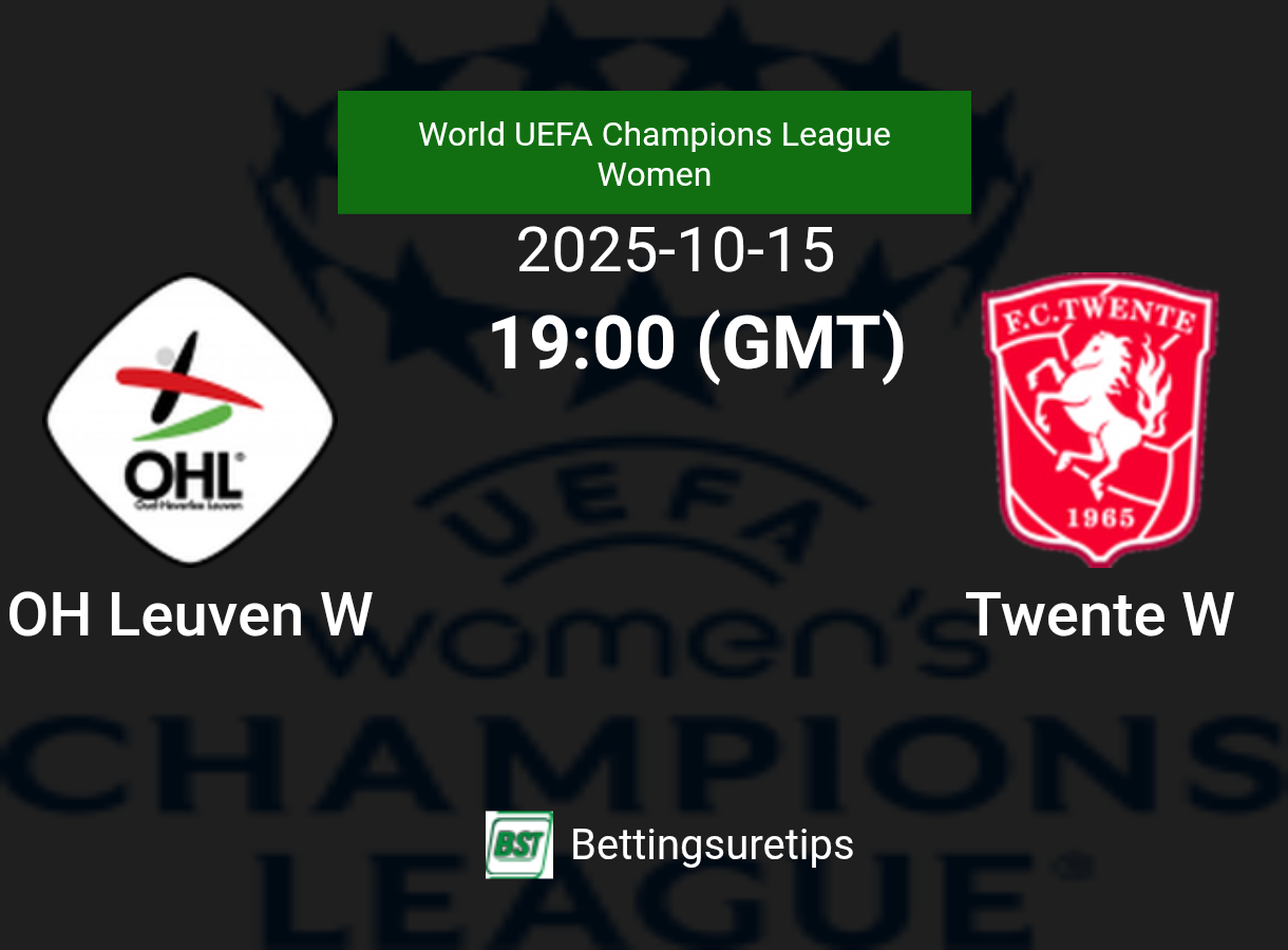 OH Leuven W vs Twente W Prediction Betting Tips & Correct Score