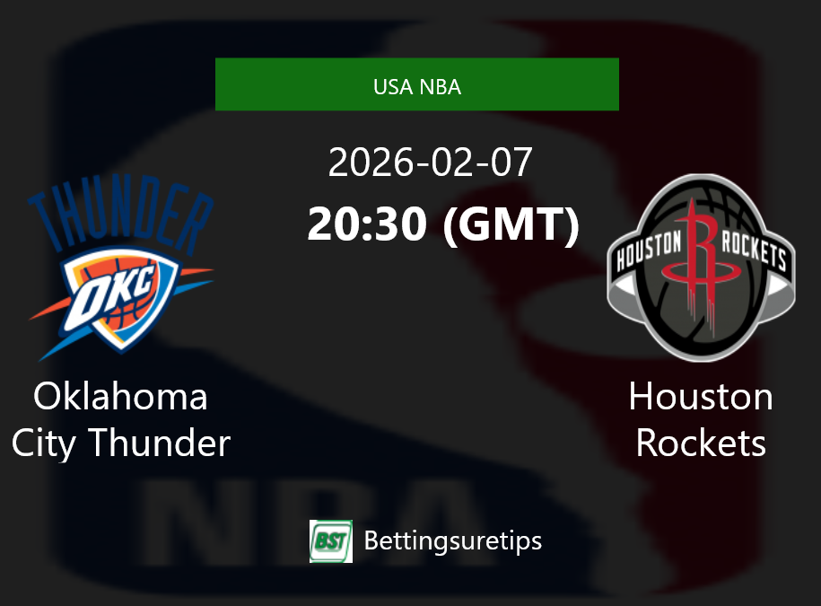 Oklahoma City Thunder vs Houston Rockets Prediction and Pick - USA NBA