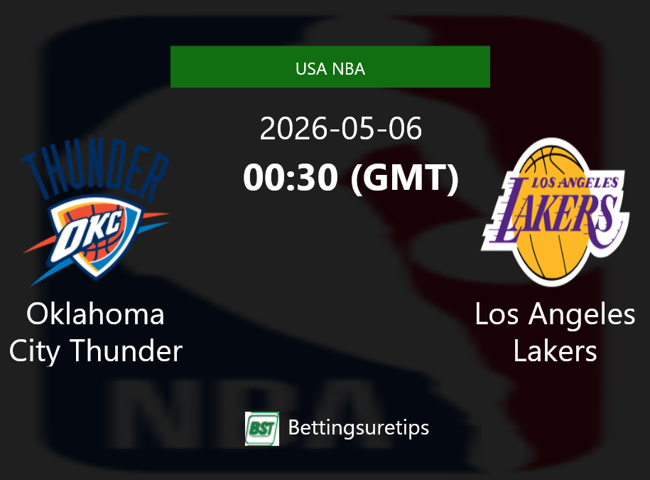 Oklahoma City Thunder vs Los Angeles Lakers Prediction and Pick - USA NBA