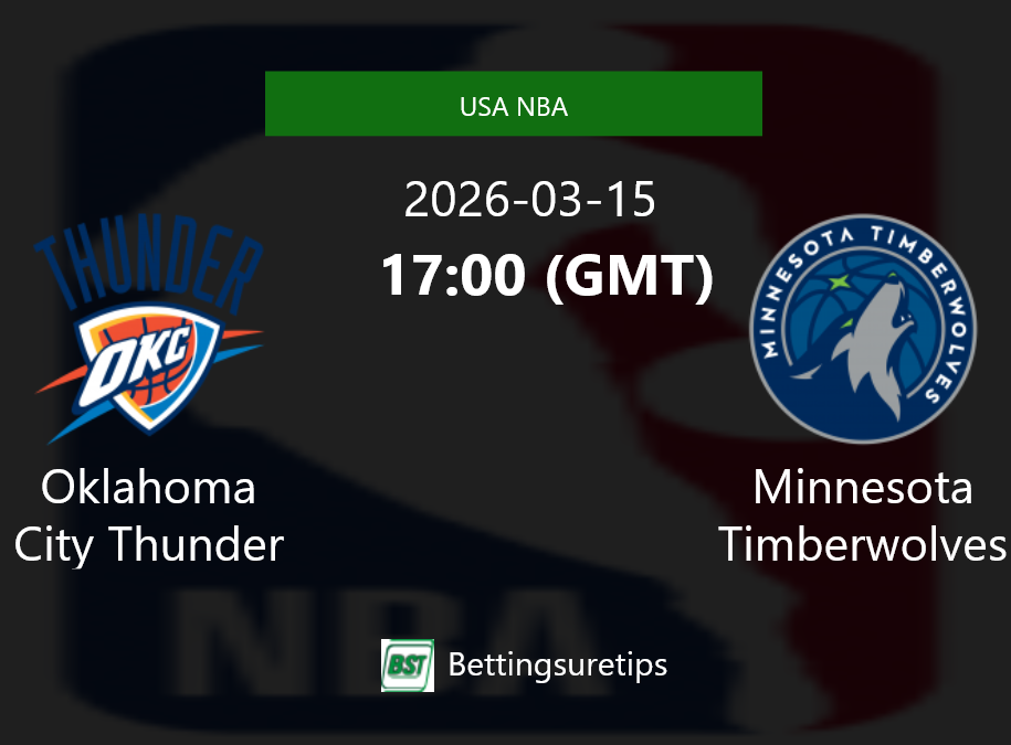 Oklahoma City Thunder vs Minnesota Timberwolves Prediction and Pick - USA NBA