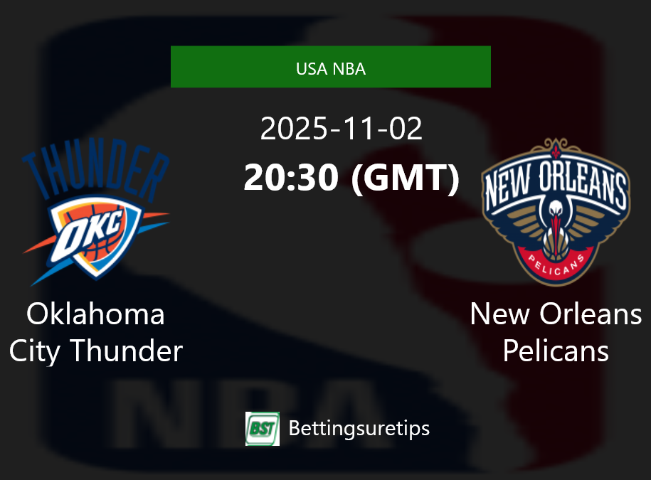 Oklahoma City Thunder vs New Orleans Pelicans Prediction and Pick - USA NBA