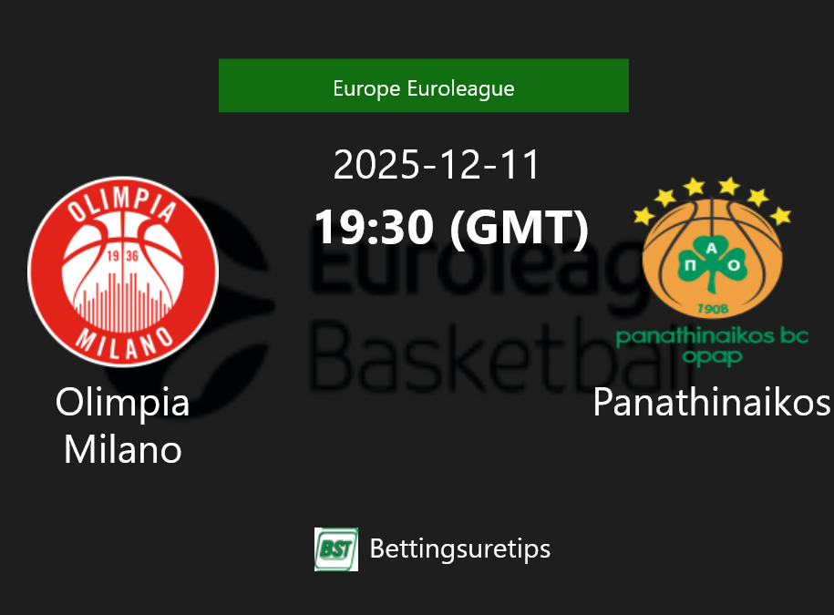 Olimpia Milano vs Panathinaikos Prediction and Pick - Europe Euroleague