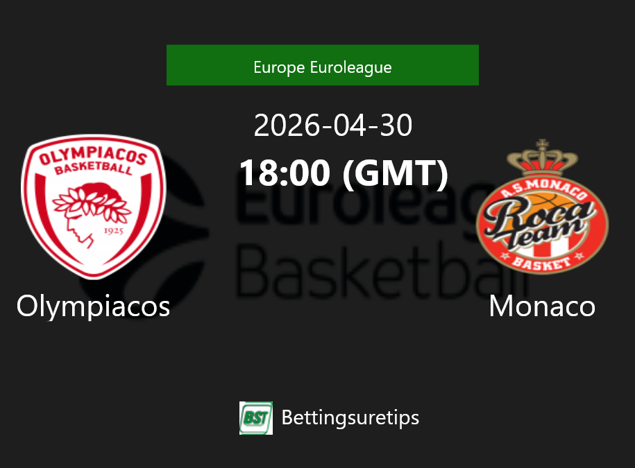 Olympiacos vs Monaco Prediction and Pick - Europe Euroleague